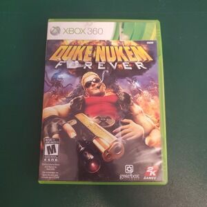Duke Nukem Forever Microsoft Xbox 360 2011 Shooter Game CIB NTSC Shooter